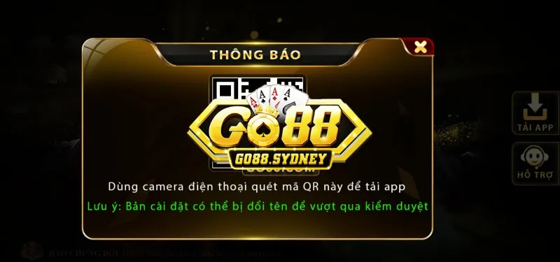  Tải app Go88 về điện thoại